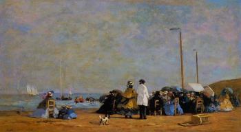 尤金 佈丹 Crinolines on the Beach 尤金 佈丹 Crinolines on the Beach